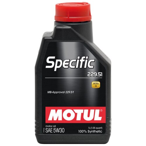 Синтетическое моторное масло Motul Specific 229.51 5W30, 5 л