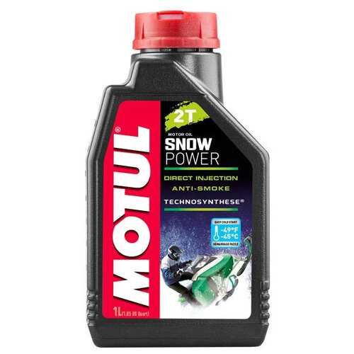 Полусинтетическое моторное масло Motul Snowpower 2T, 1 л