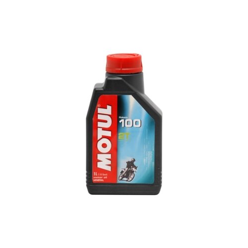 Минеральное моторное масло Motul 100 2T, 1 л