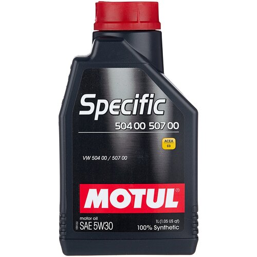 Синтетическое моторное масло Motul Specific 504 00 507 00 5W30, 5 л