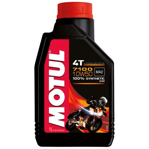 Синтетическое моторное масло Motul 7100 4T 10W50, 4 л