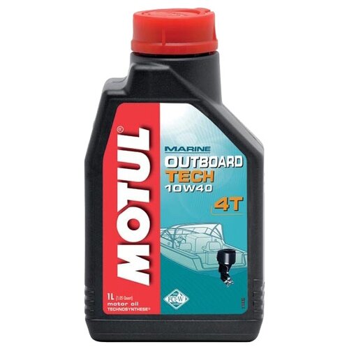 Полусинтетическое моторное масло Motul Outboard Tech 4T 10W40, 5 л