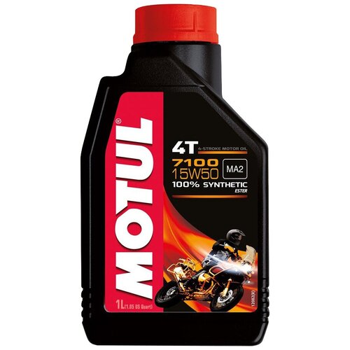 Синтетическое моторное масло Motul 7100 4T 15W50, 4 л