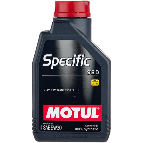 Синтетическое моторное масло Motul Specific 913D 5W30, 1 л