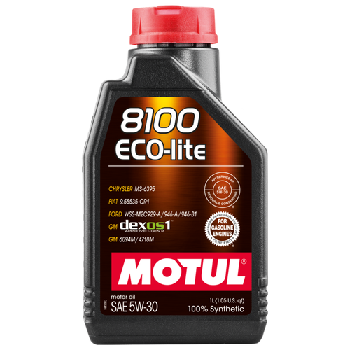 Синтетическое моторное масло Motul 8100 Eco-lite 5W30, 4 л