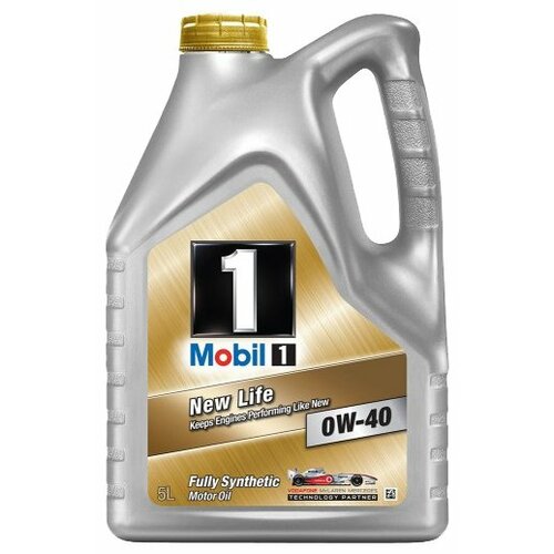 Синтетическое моторное масло MOBIL 1 New Life 0W-40, 1 л