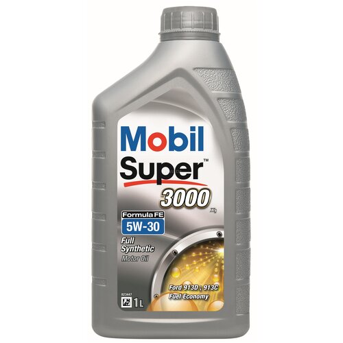 MOBIL 151524 Масло моторное синтетическое Mobil Super™ 3000 x1 Formula FE 5W30 API SL/CF ACEA A5/B5 60л 1шт