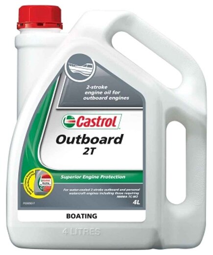 CASTROL 151A16 Масло моторное CASTROL OUTBOARD 2T 1L