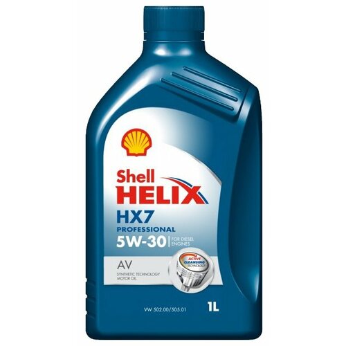 Масло Моторное Синтетическое "Helix Hx7 Professional Av 5w-30", 1л Shell арт. 550046311