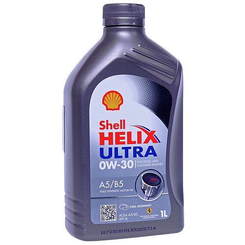Масло моторное Shell HELIX ULTRA A5/B5 0W-30 4л 550046685