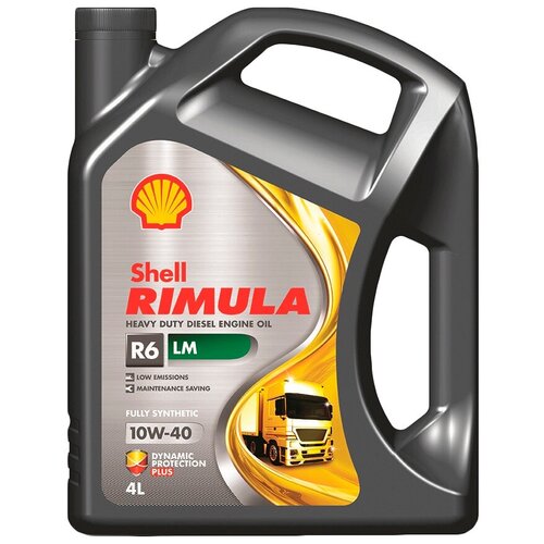 Синтетическое моторное масло SHELL Rimula R6 LM 10W-40, 20 л