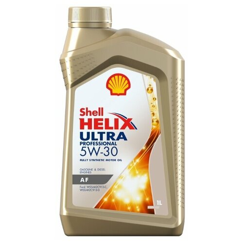Синтетическое моторное масло SHELL Helix Ultra Professional AF 5W-30, 1 л