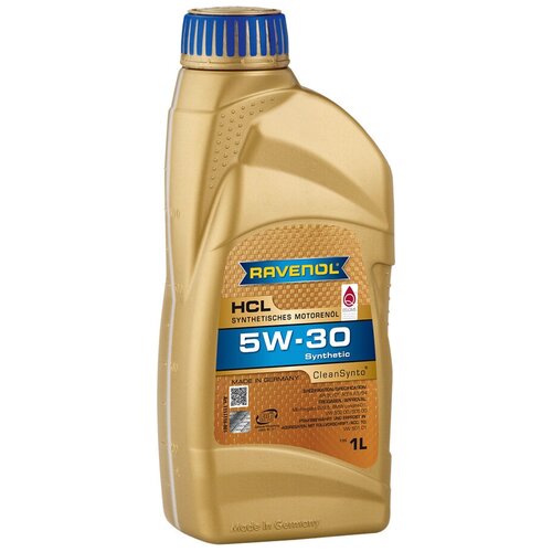 Синтетическое моторное масло Ravenol HCL SAE 5W-30, 1 л
