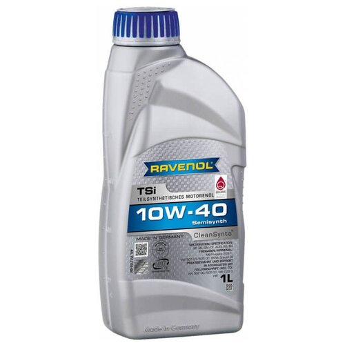 Полусинтетическое моторное масло Ravenol TSi SAE 10W-40, 1 л