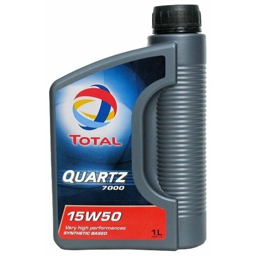 Полусинтетическое моторное масло TOTAL Quartz 7000 15W50, 1 л