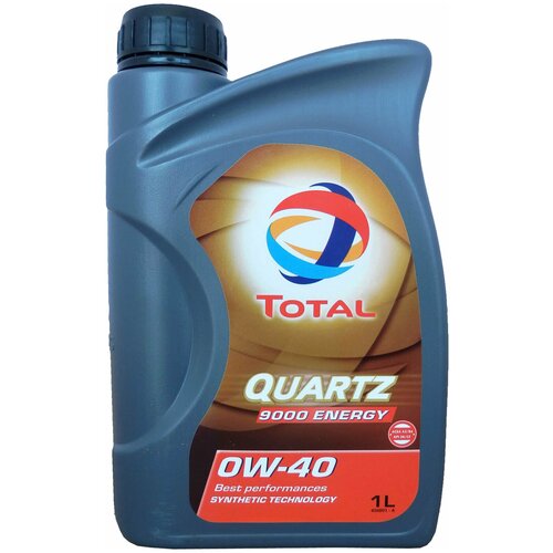 Синтетическое моторное масло TOTAL Quartz 9000 Energy 0W-40, 5 л