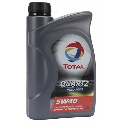 Синтетическое моторное масло TOTAL Quartz INEO MC3 5W40, 1 л