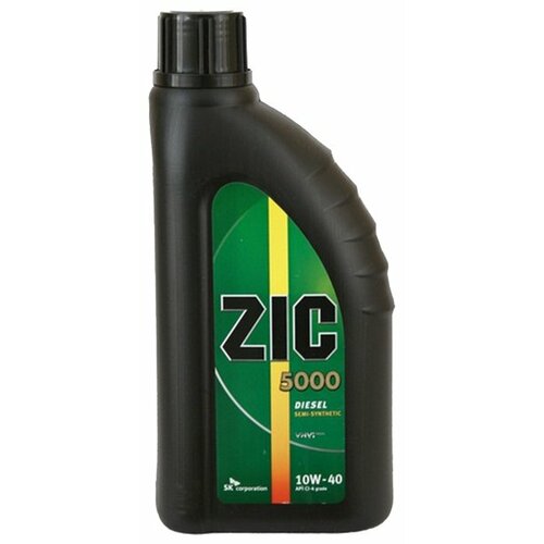 Полусинтетическое моторное масло ZIC 5000 10W-40, 1 л