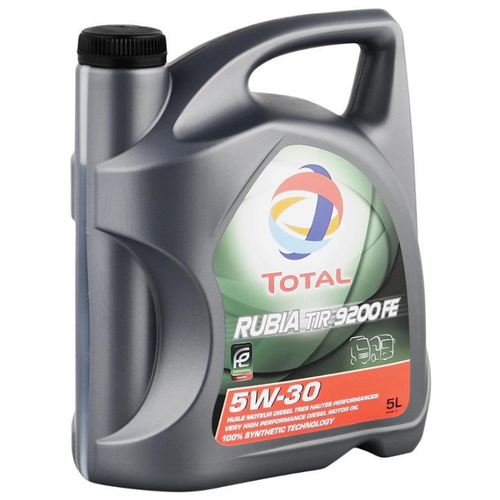 Синтетическое моторное масло TOTAL Rubia TIR 9200 FE 5W30, 5 л