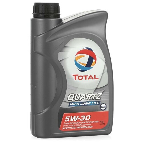 Синтетическое моторное масло TOTAL Quartz INEO Long Life 5W30, 1 л
