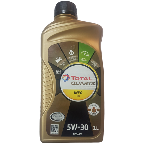 Синтетическое моторное масло TOTAL Quartz INEO ECS 5W30, 60 л