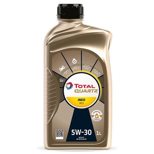 Синтетическое моторное масло TOTAL Quartz INEO MC3 5W30, 1 л