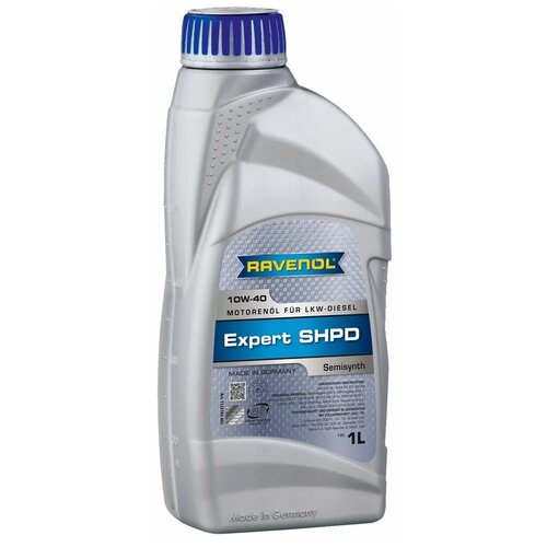 Полусинтетическое моторное масло Ravenol Expert SHPD 10W-40, 1 л