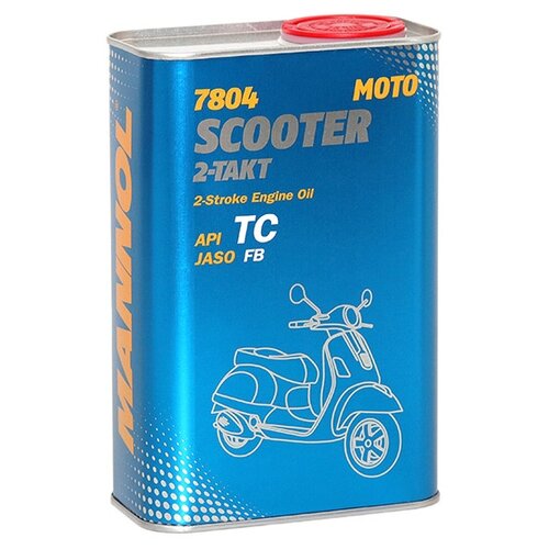 Синтетическое моторное масло Mannol 7804 Scooter 2-Takt, 0.5 л