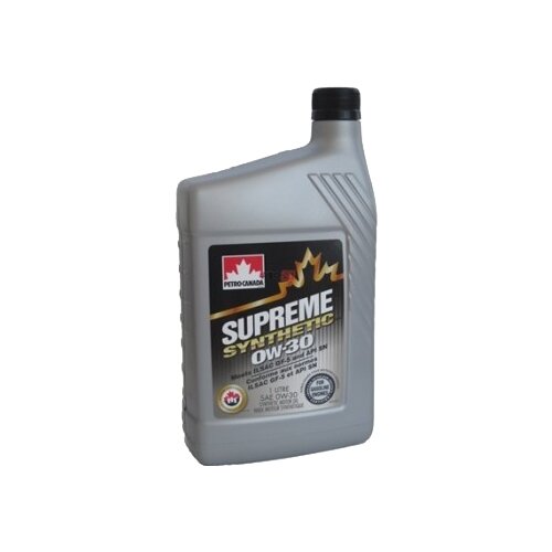 Синтетическое моторное масло Petro-Canada Supreme Synthetic 0W-30, 1 л