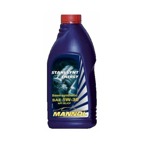 Полусинтетическое моторное масло Mannol Stahlsynt Energy 5W-30, 1 л