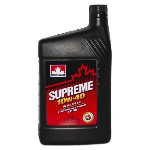 Полусинтетическое моторное масло Petro-Canada Supreme 10W-40, 4 л
