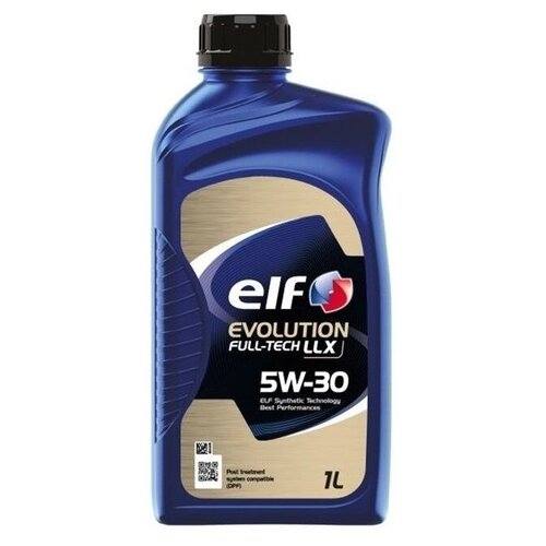 Синтетическое моторное масло ELF Evolution Full-Tech LLX 5W-30, 5 л
