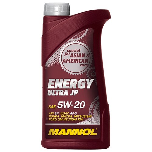 Синтетическое моторное масло Mannol Energy Ultra JP 5W-20, 4 л