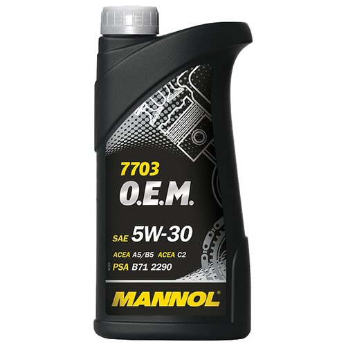 Синтетическое моторное масло Mannol 7703 O.E.M. for Peugeot Citroen 5W-30, 1 л