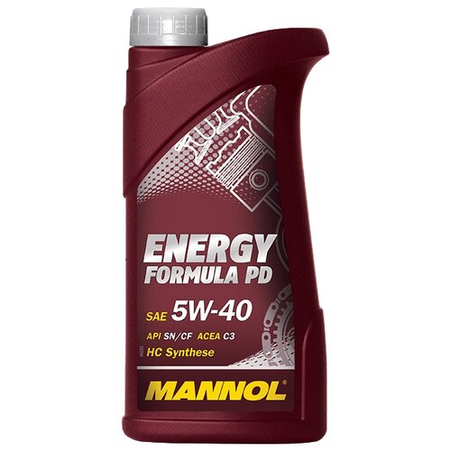 Полусинтетическое моторное масло Mannol Energy Formula PD 5W-40, 1 л
