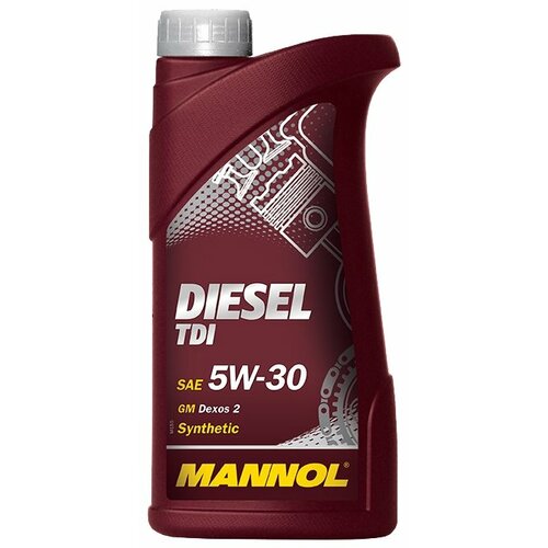 Синтетическое моторное масло Mannol Diesel TDI 5W-30, 5 л