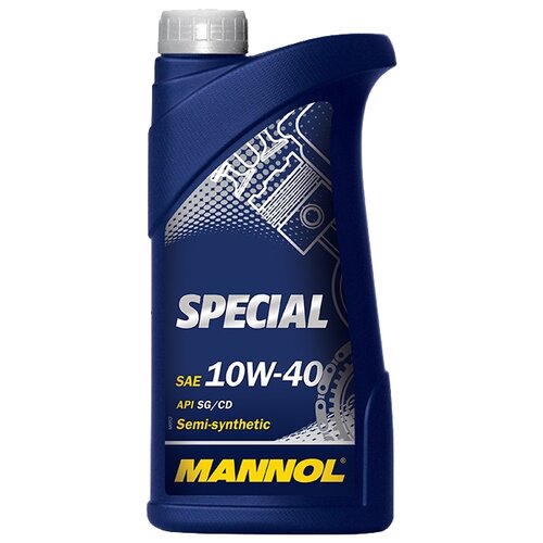 Полусинтетическое моторное масло Mannol Special 10W-40, 4 л