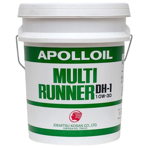 Полусинтетическое моторное масло IDEMITSU Apolloil Multi Runner 10W-30, 20 л