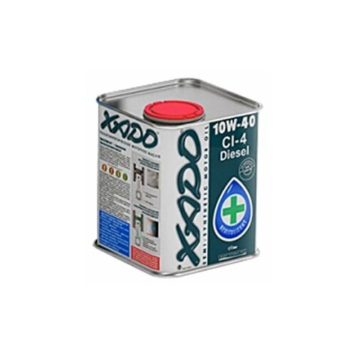 Полусинтетическое моторное масло XADO Atomic Oil 10W-40 CI-4 Diesel, 4 л