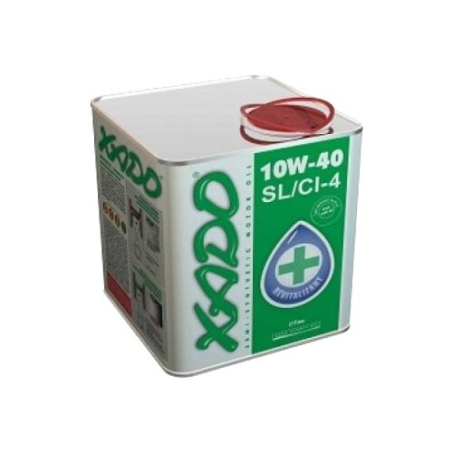 Полусинтетическое моторное масло XADO Atomic Oil 10W-40 SL/CI-4, 4 л