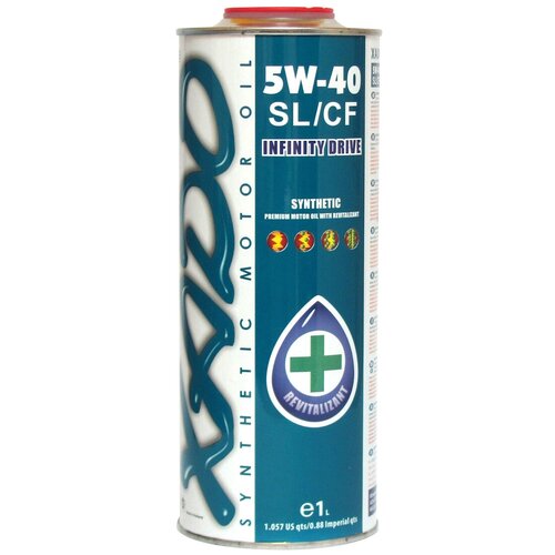 Синтетическое моторное масло XADO Atomic Oil 5W-40 SL/CF, 1 л