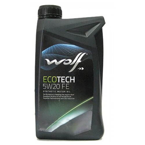 Синтетическое моторное масло Wolf Ecotech 5W20 FE, 4 л