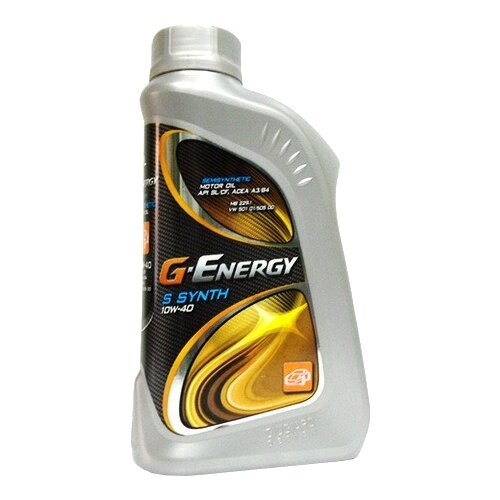 Полусинтетическое моторное масло G-Energy S Synth 10W-40, 1 л