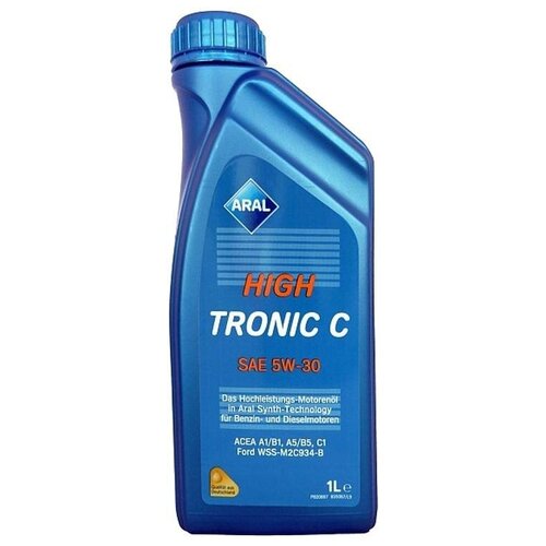 Синтетическое моторное масло ARAL High Tronic C SAE 5W-30, 1 л