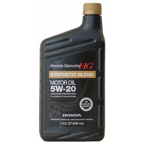 Полусинтетическое моторное масло Honda Synthetic Blend 5W20 SN, 0.946 л