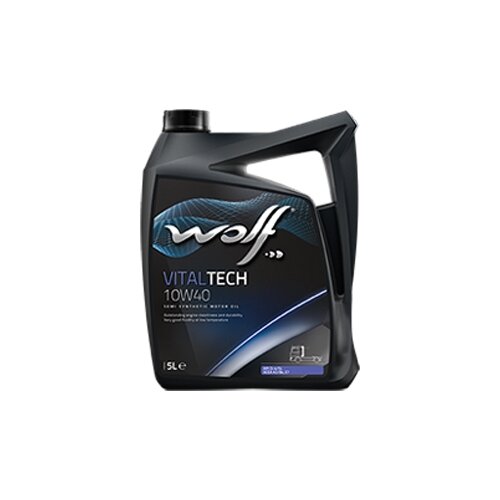 Полусинтетическое моторное масло Wolf Vitaltech 10W40, 20 л