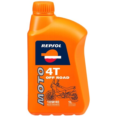 Синтетическое моторное масло Repsol Moto Off Road 4T 10W40, 1 л