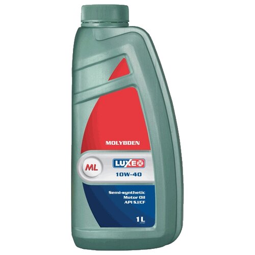 Полусинтетическое моторное масло LUXE Molybden 10W-40, 5 л