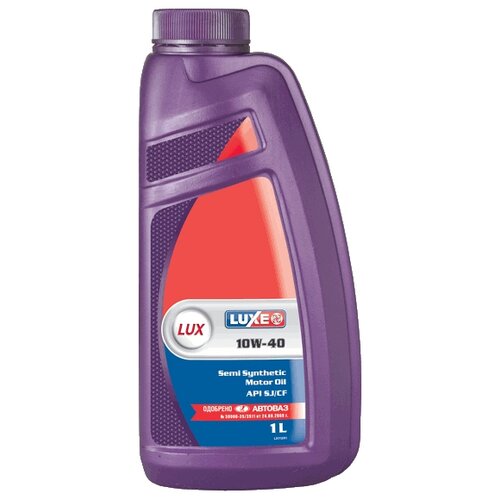 Полусинтетическое моторное масло LUXE Lux 10W-40, 1 л