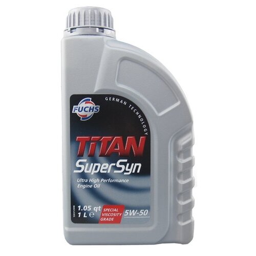 Синтетическое моторное масло FUCHS Titan SuperSyn 5W-50, 1 л